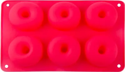 Immagine prodotto di Stampo Ciambella in Silicone - Rosso