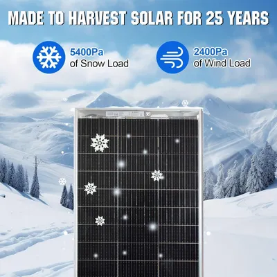 Produktbild von Solarpanel – Solarmodul – Solarzelle – Solarmodul-Set – 2 x 120W, monokristallin – Hoher Wirkungsgrad: 23%