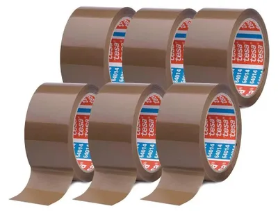 Produktbild von 6 x Rollen TESA Klebeband 64014 braun