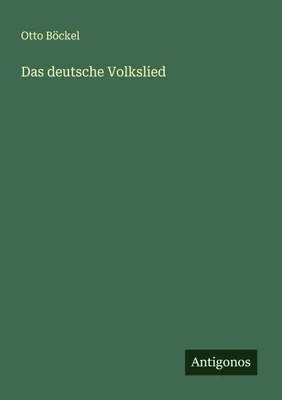 Produktbild von Das deutsche Volkslied