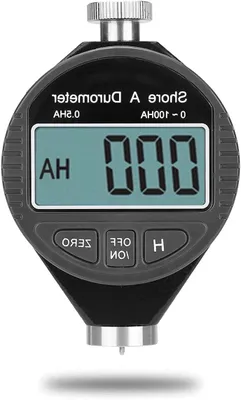 Productafbeelding van Hardheid Tester - Durometer Meter - Materiaal Testen - Digitaal LCD Scherm - 0-100 Graden - Grijs