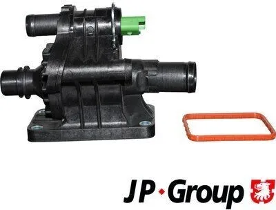 Produktbild von JP GROUP Thermostat Kühlmittel 83°C für FORD Fiesta Mk6 Schrägheck (JA8, JR8) Fiesta Mk5 Schrägheck (JH1, JD1, JH3, JD3) Focus II Schrägheck für MINI