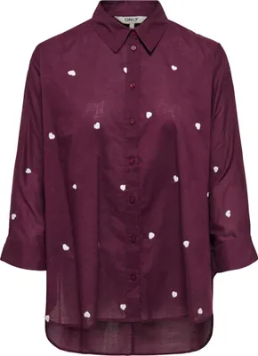 Produktbild von Bluse Hemdkragen Box Fit Manschetten Knopfleiste | M