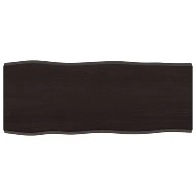 Produktbild von vidaXL Tischplatte 100x40x(2-4) cm Massivholz Behandelt Baumkante