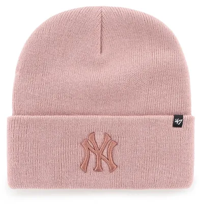 Produktbild von '47 Brand Beanie MLB Haymaker CUFF KNIT New York Yankees Dusty Rose