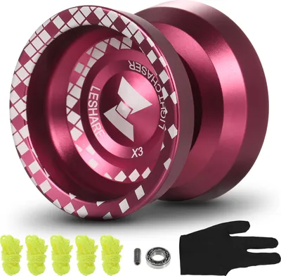 Produktbild von Professioneller Yo-Yo-Ball aus Aluminiumlegierung, reaktionsschnelles YoYo mit nicht reagierendem Lager fuer professionelle Anfaenger