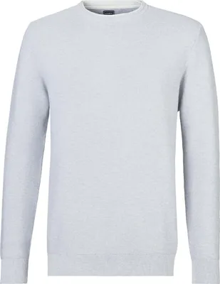 Produktbild von AUTHENTIC LE JOGGER Strickpullover hellgrau-meliert Größe L