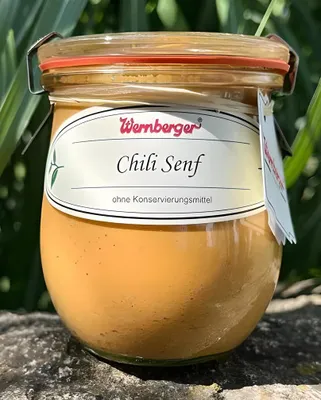Produktbild von Chili-Senf – Feurig-scharfer Senf mit regionaler Note