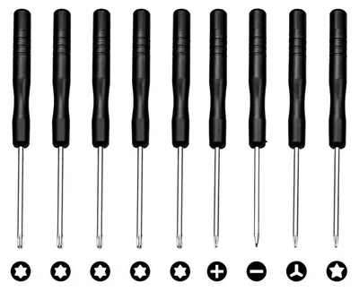Präzisions-Schraubendreher PH0, 9-teilig, Reparatur-Set