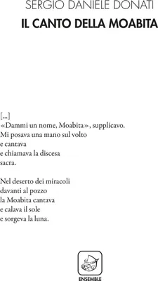 Produktbild von Donati, S: Canto della Moabita