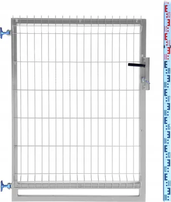 Obrázok produktu pre BRÁNKA 130 cm pozinkovaná PANELOVÁ BRÁNA, pozinkovaný plot 133 cm
