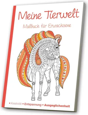 Produktbild von Malbuch für Erwachsene - Meine Tierwelt