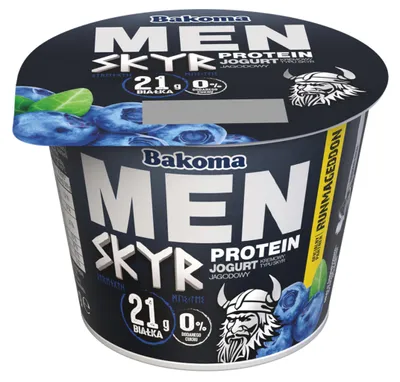 Obrázek produktu pro Baton proteinowy Bakalland SKYR MEN jagodowy 300 g