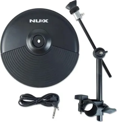Produktbild von Nux Becken-Set DM210 E-Drum Becken-Pad 10 Zoll mit Halterung