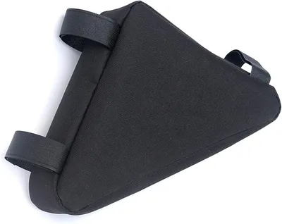 Immagine prodotto di Borsa da telaio per bicicletta - Borsa impermeabile per bicicletta - Borsa triangolare da telaio - Adatta per bici da corsa, mountain bike e mountain bike - Borsa da telaio con spazio di stoccaggio