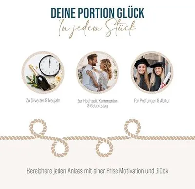 Produktbild von Glückspfeile - Schornsteinfeger mit Glückssymbolen - 4 Stücke von 5 cm