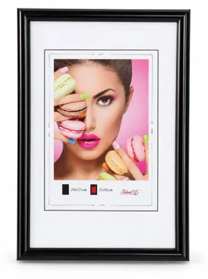 Produktbild von Photo Style Kunststoff Bilderrahmen Fotorahmen Wanddeko Collage Foto Poster - Farbe: Schwarz | Format: 10x15
