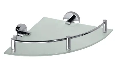 Produktbild von Regal, Eckregal aus Glas OMEGA 27x7x27cm BEMETA