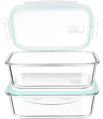 Produktbild von Glasdose mit Deckel 1520ML BPA-frei für Lebensmittel