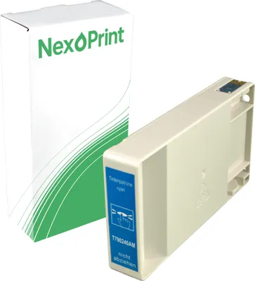 Produktbild von Druckerpatrone kompatibel zu Epson C13T790240 T7902 cyan Stylus Pro 3880, Epson Stylus Pro 3800, Epson Stylus Pro 3890, Epson Stylus Pro 3850