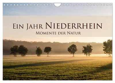 Produktbild von Ein Jahr Niederrhein Momente der Natur (Wandkalender 2027 DIN A4 quer), CALVENDO Monatskalender