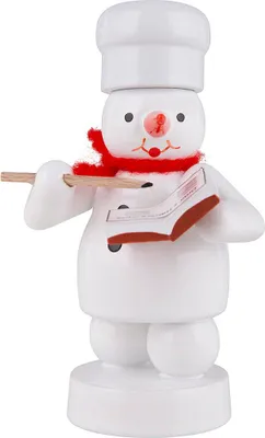 Immagine prodotto di Pupazzo di neve in miniatura con ricettario Altezza 8 cm NUOVO