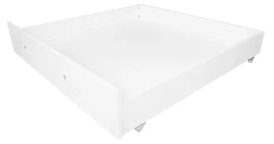 Obrázek produktu pro Alavya Home® Sada 2 zásuvek - z masivního borovicového dřeva Zásuvky na kolečkách pro dětskou postel