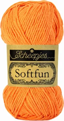 Produktbild von Scheepjes Softfun 50g 2427 Tangerine