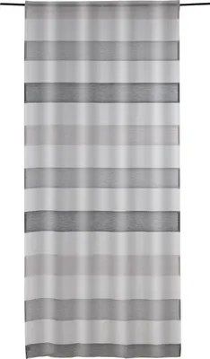 Produktbild von Schlaufenschal - 135 x 245 cm - Grau - Weiß - verdeckte Schlaufen