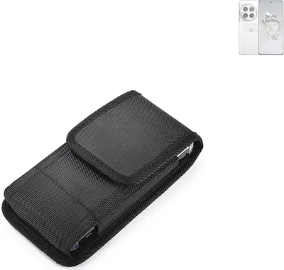 Produktbild von Holster Gürteltasche kompatibel mit OnePlus 12 Holster Gürtel Tasche wasserabweisend Handy Hülle Schutz Hülle Outdoor schwarz K-S-Trade