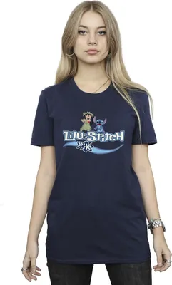 Produktbild von Disney - T-Shirt für Damen BI29761 (3XL) (Marineblau)