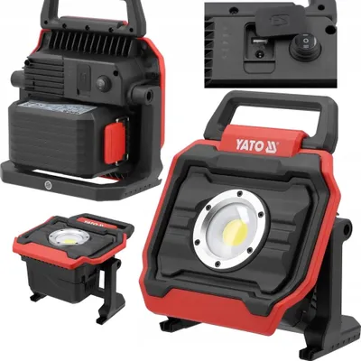Image de Lampe de travail à batterie, projecteur LED 18 V 6 000 lm (sans batterie)