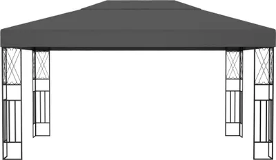 Produktbild von vidaXL Pavillon 3×4 m Anthrazit Stoff