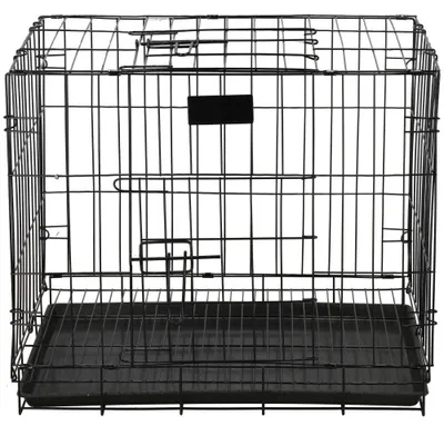 Productafbeelding van Hondenbench | Bench | Hond / Kat | 60 x 42 x 50 cm | Zwart