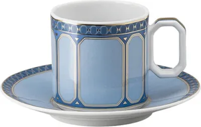 Produktbild von Swarovski x Rosenthal Espressotasse 2-tlg. Azure 10570-426351-14715