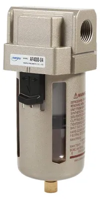Imagen del producto de Filtro de aire para compresor, 1.0 MPa, 1/2", con regulador de humedad
