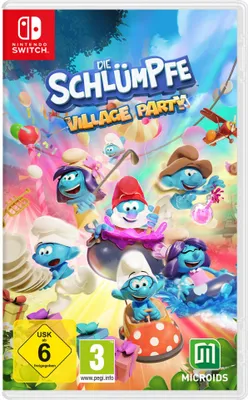 Produktbild von Die Schlümpfe - Village Party Nintendo Switch-Spiel