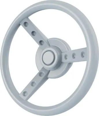 Produktbild von Lenkrad Zubehör für Kinder Spielturm und Klettergerüst, Eisblau, 12 cm Höhe
