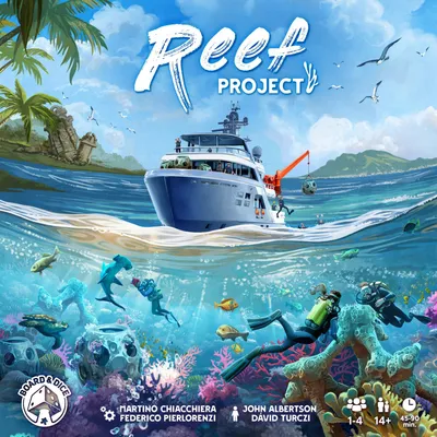 Produktbild von Asmodee Reef Project, Brettspiel, 14 Jahr(e), 45 min