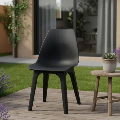 Produktbild von Montivilla - Outdoor-Stuhl, Anthrazit, ein Stuhl Italy