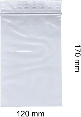 Obrázek produktu pro Sáčky Ziplock 120x170 mm - 500 kusů