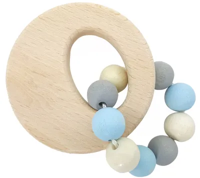 Produktbild von Hess Rassel Spielzeug Kreis natur blau pädagogisch