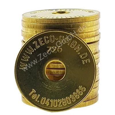 Produktbild von 50 x Wertmarke 726 kompatibel mit Miele Waschmünze 11726 Wertmarke WM9