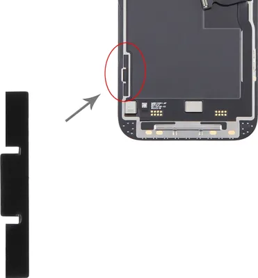 Produktbild von LCD Bracket Side Adhesive Sticker für Apple iPhone 14 Pro /14 Pro Max Ersatzteil