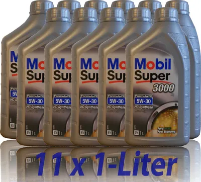 Produktbild von Mobil Super 3000 X1 Formula Fe 5w-30 11x1 Liter