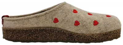 Productafbeelding van Haflinger Gizzly Cuoricini Damenschuhe Hausschuhe Hausschuh Beige Freizeit