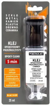 Produktbild von TECMAXX Epoxidkleber Transparent 5-Minuten, 25ml