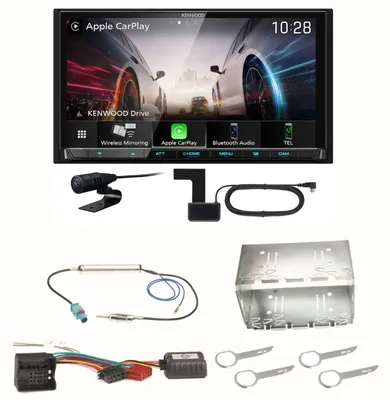 Produktbild von Kenwood DMX8021DABS Android Auto CarPlay Bluetooth Einbauset für Fox Polo 9N3