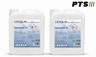 Produktbild von Isopropanol 70% (IPA, Isopropylalkohol, 2-Propanol) 2 x 5 Liter (10 Liter) Kanister