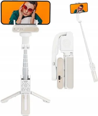 Zdjęcie produktu dla GIMBAL 3in1 do Telefonu Smartfona Hohem iSteady Q Biały